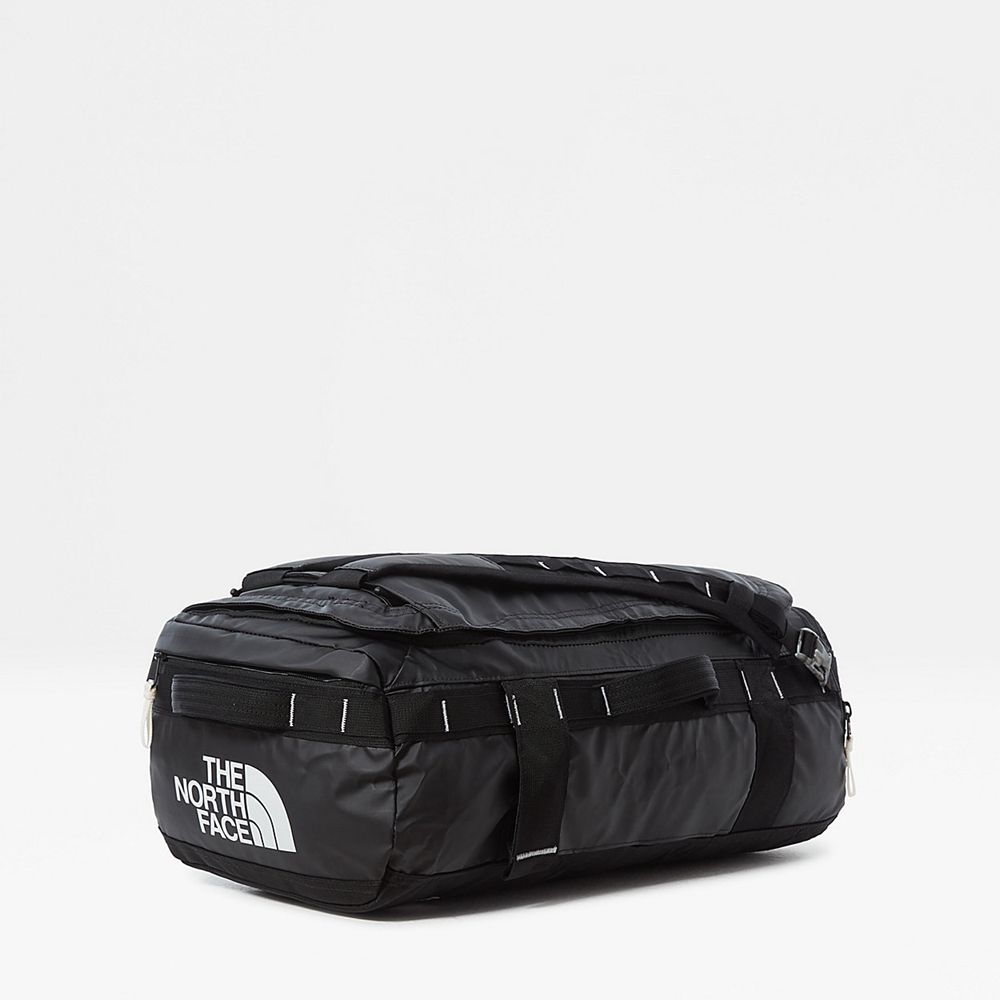 The North Face Duffel Bag Mens Australia - The North Face Base Camp Voyager 32L Black / White (LZT-6